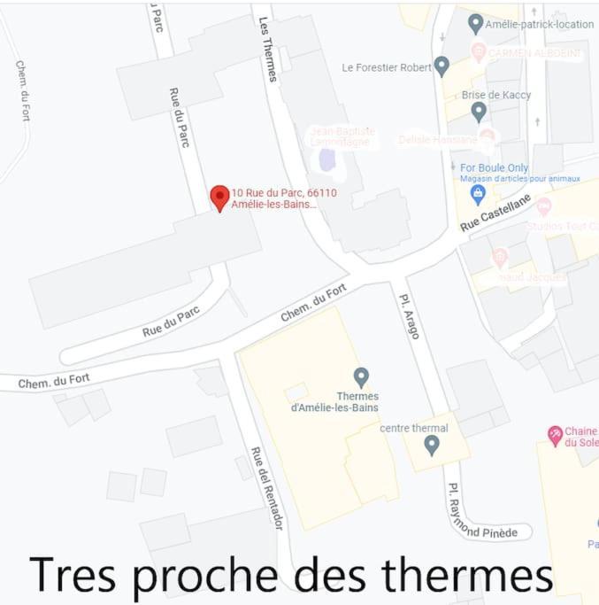 Charmant Logement Entre Mer Et Montagne Ideal Pour Cure Thermale Amélie-les-Bains-Palalda Exterior foto